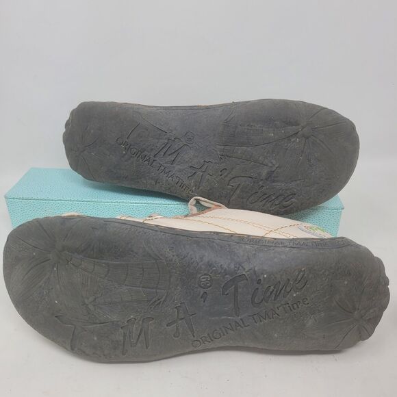 TMA Eyes Time Multicolor Lace Up Leather Walking Sneaker Shoes Women's 8 GERMANY - Picture 10 of 10